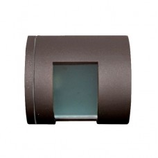 Φωτιστικό Κύλινδρος Μονής Κατεύθυνσης 1xG9 230V Αλουμινίου Σκουριά IP44 3-9098781